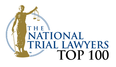 The National Trial Lawyers Top 100 Badge