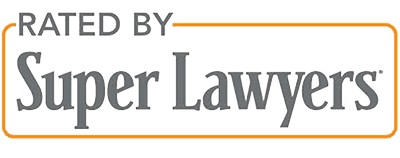 Rated by Super Lawyers Badge