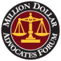 Million Dollar Advocates Forum Badge