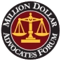 Million Dollar Advocates Forum Badge