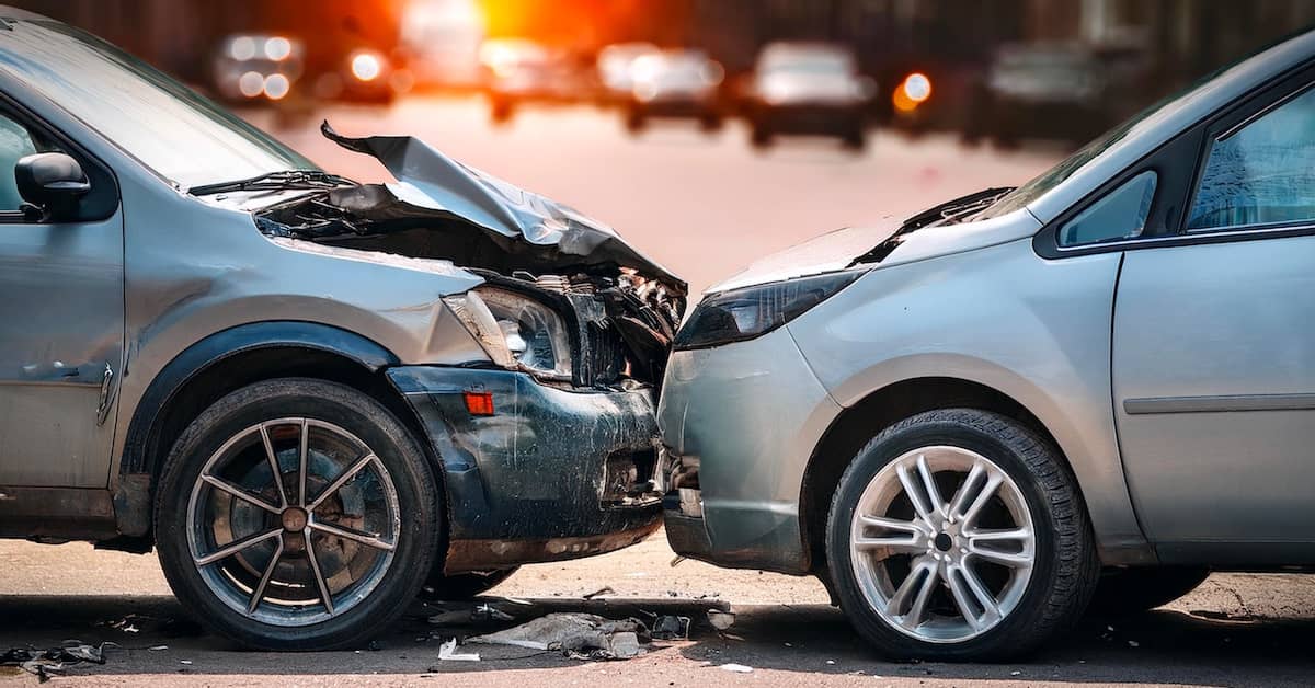 Two cars in crash. | Bernheim Kelley Injury Lawyers